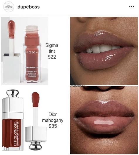 dior addict lip glow dupe|dior mahogany lip glow dupe.